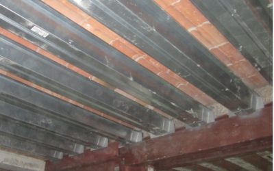 Forjats en mal estat per aluminosi en pàrquings